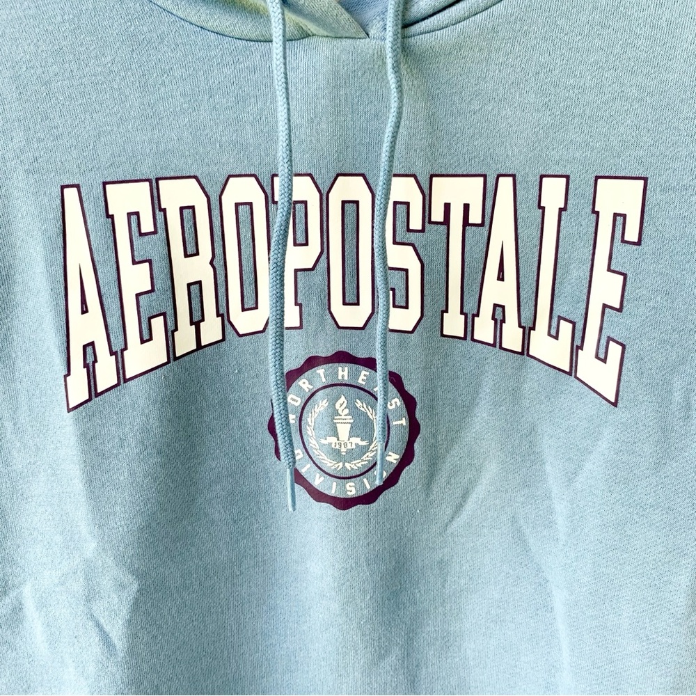 🌸New🌸 Aeropostale sweatshirt hoodie M new - Picture 4 of 8